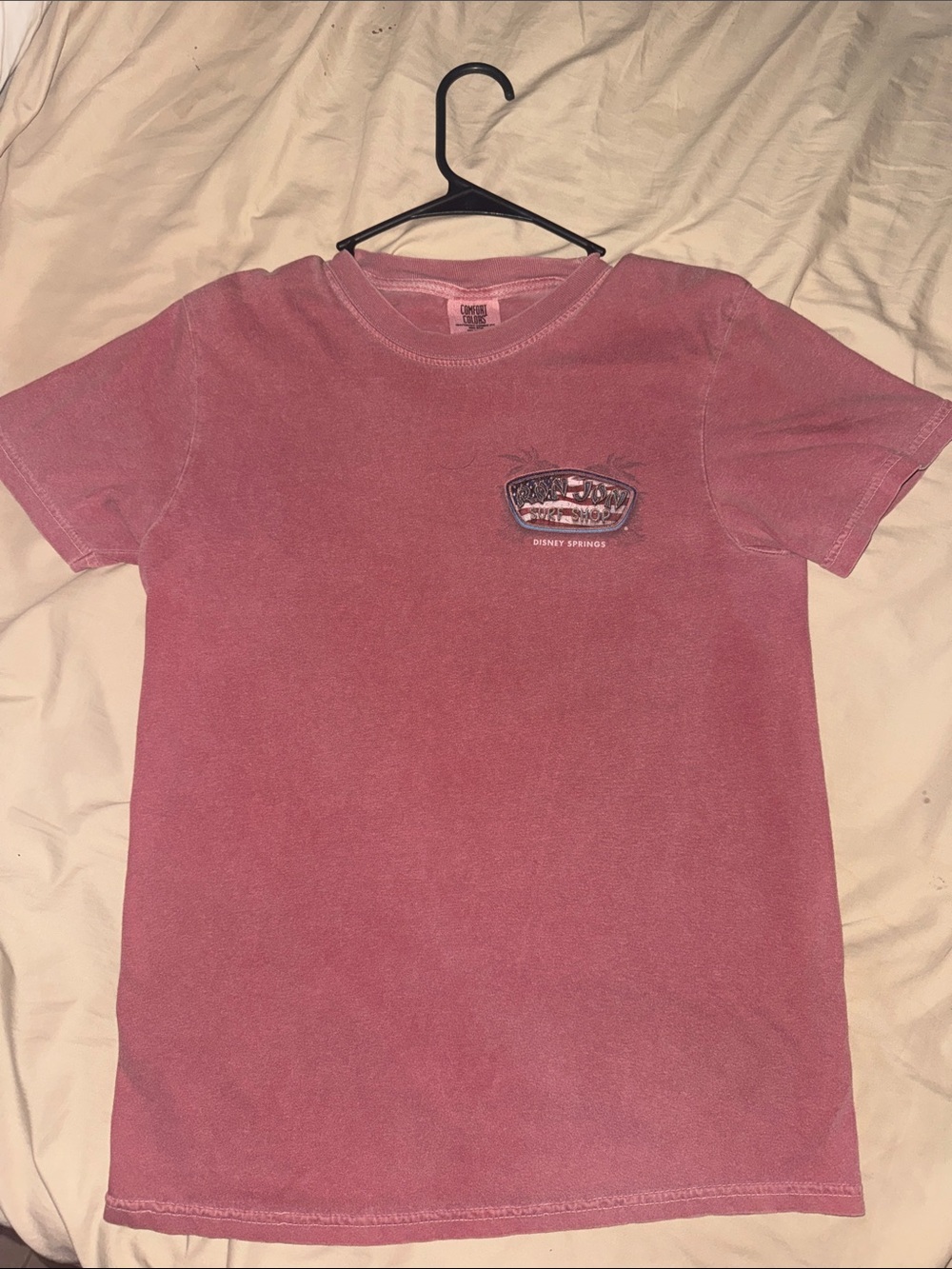 Ron Jon Faded Rose Short Sleeve Tee with Chest Patch
